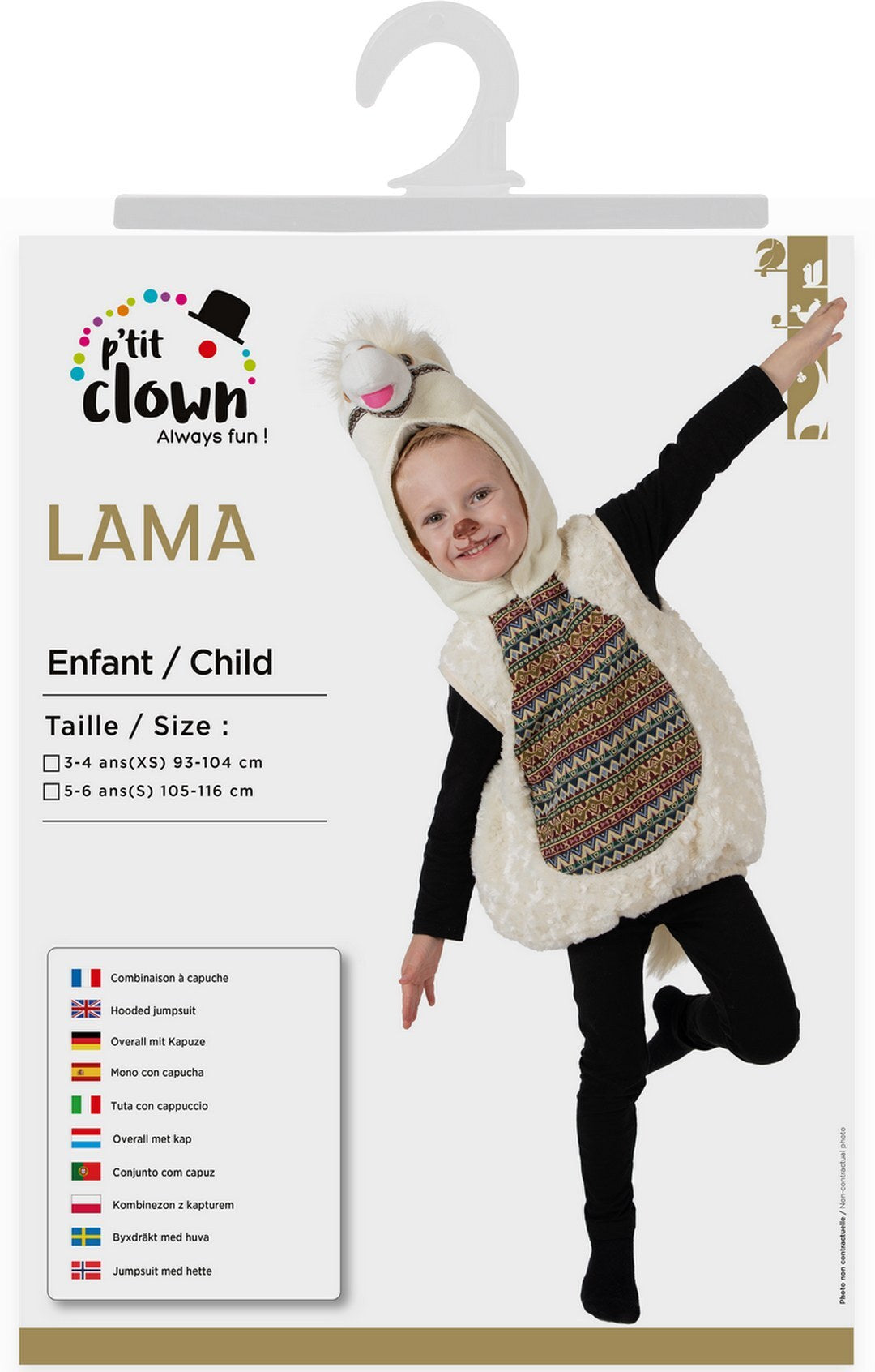Costume lama - enfant