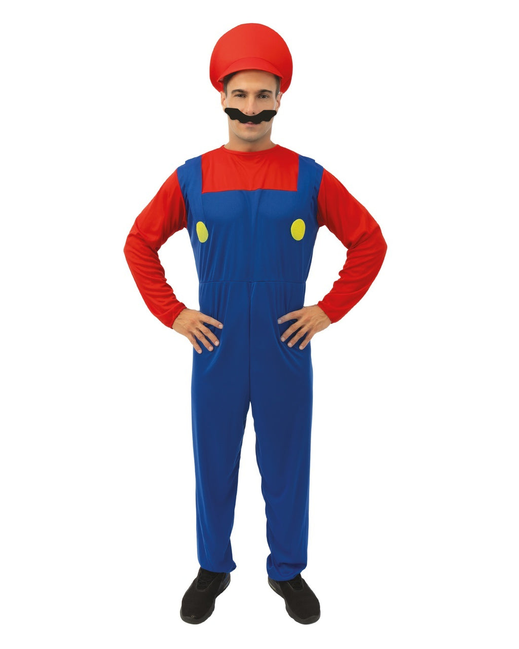 Costume plombier - rouge, bleu