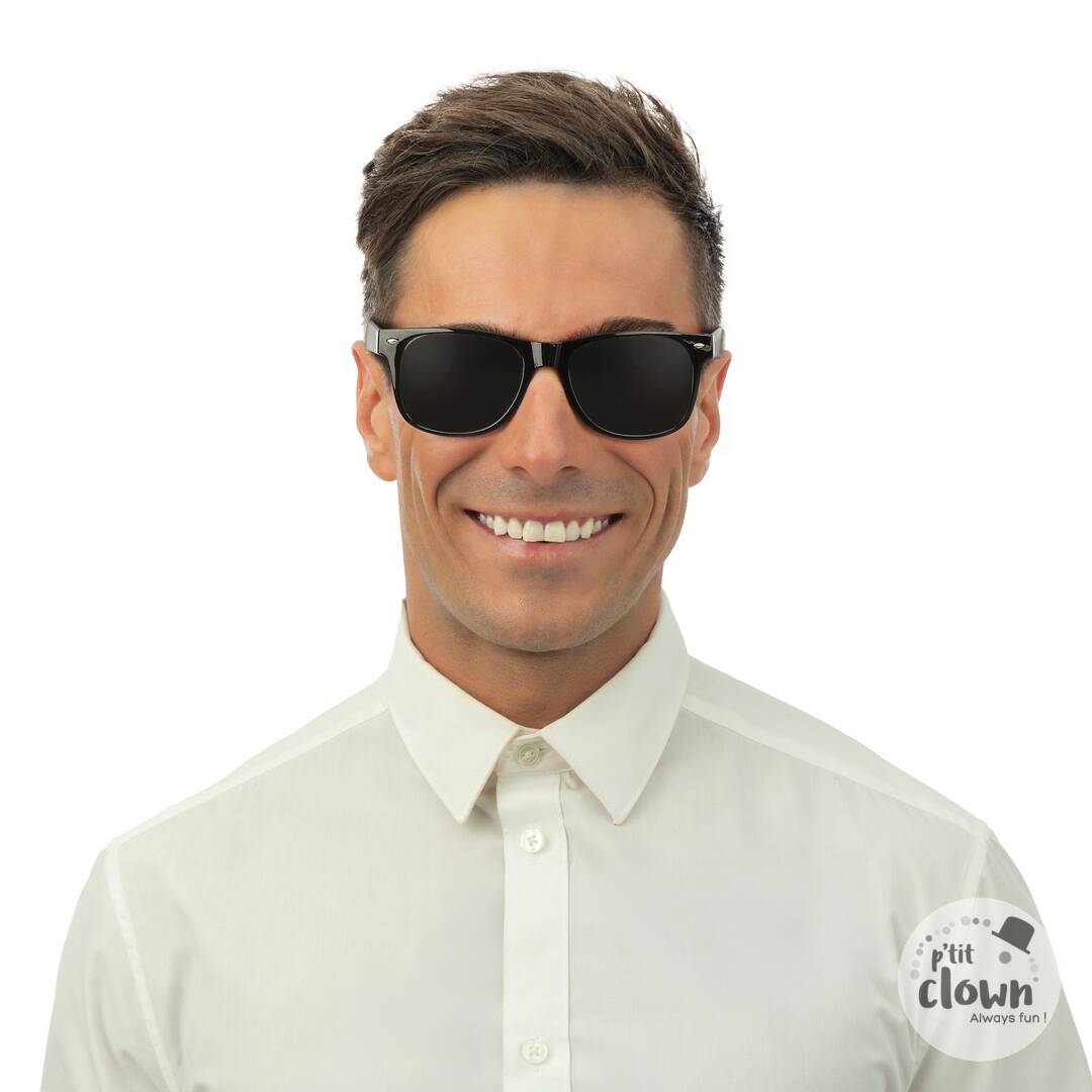 Lunettes Blues Brothers - noir