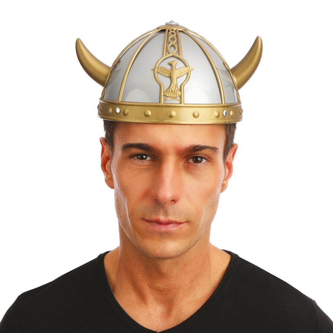 Casque de viking - adulte - petites cornes