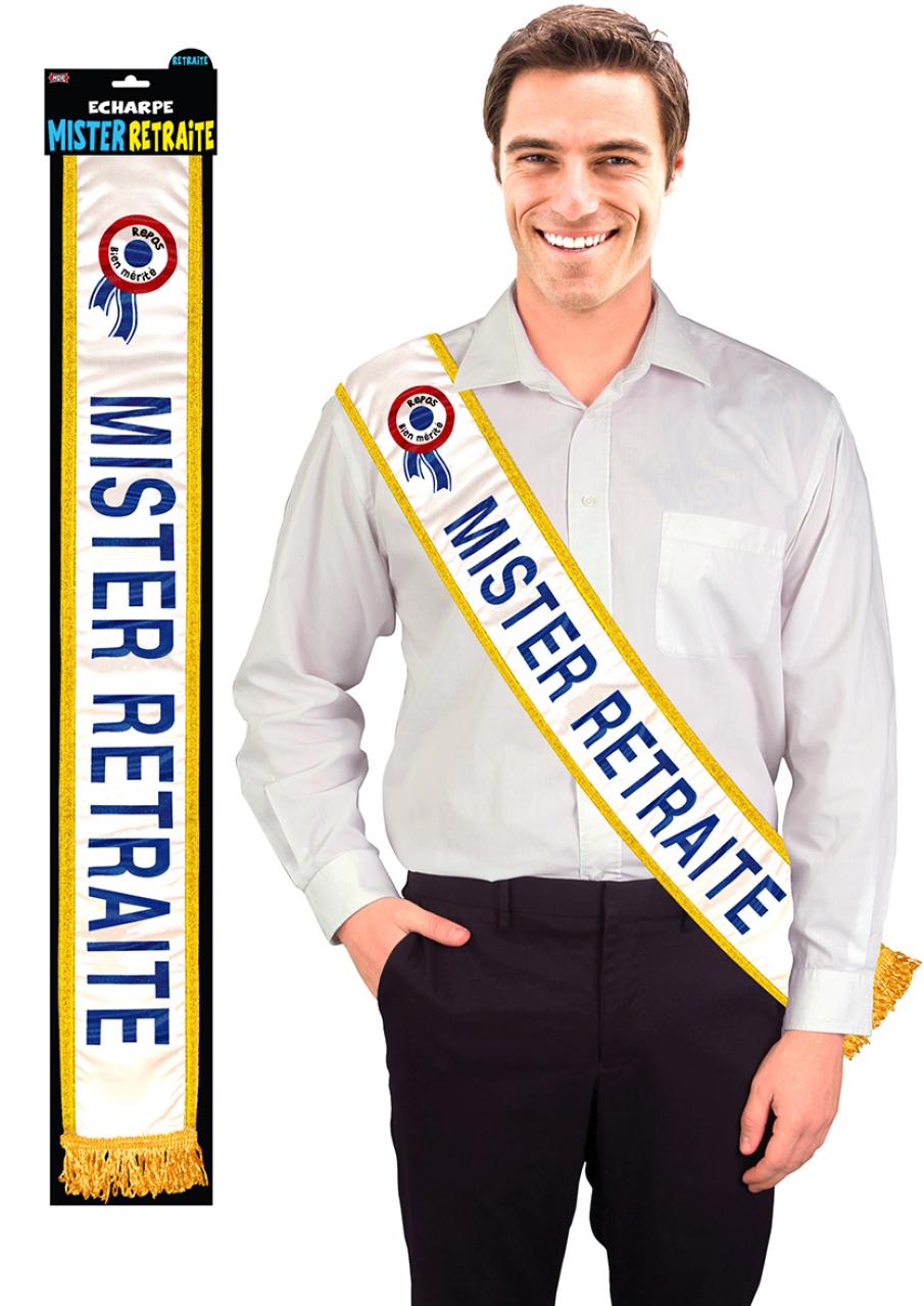 Schärpe Mister Ruhestand