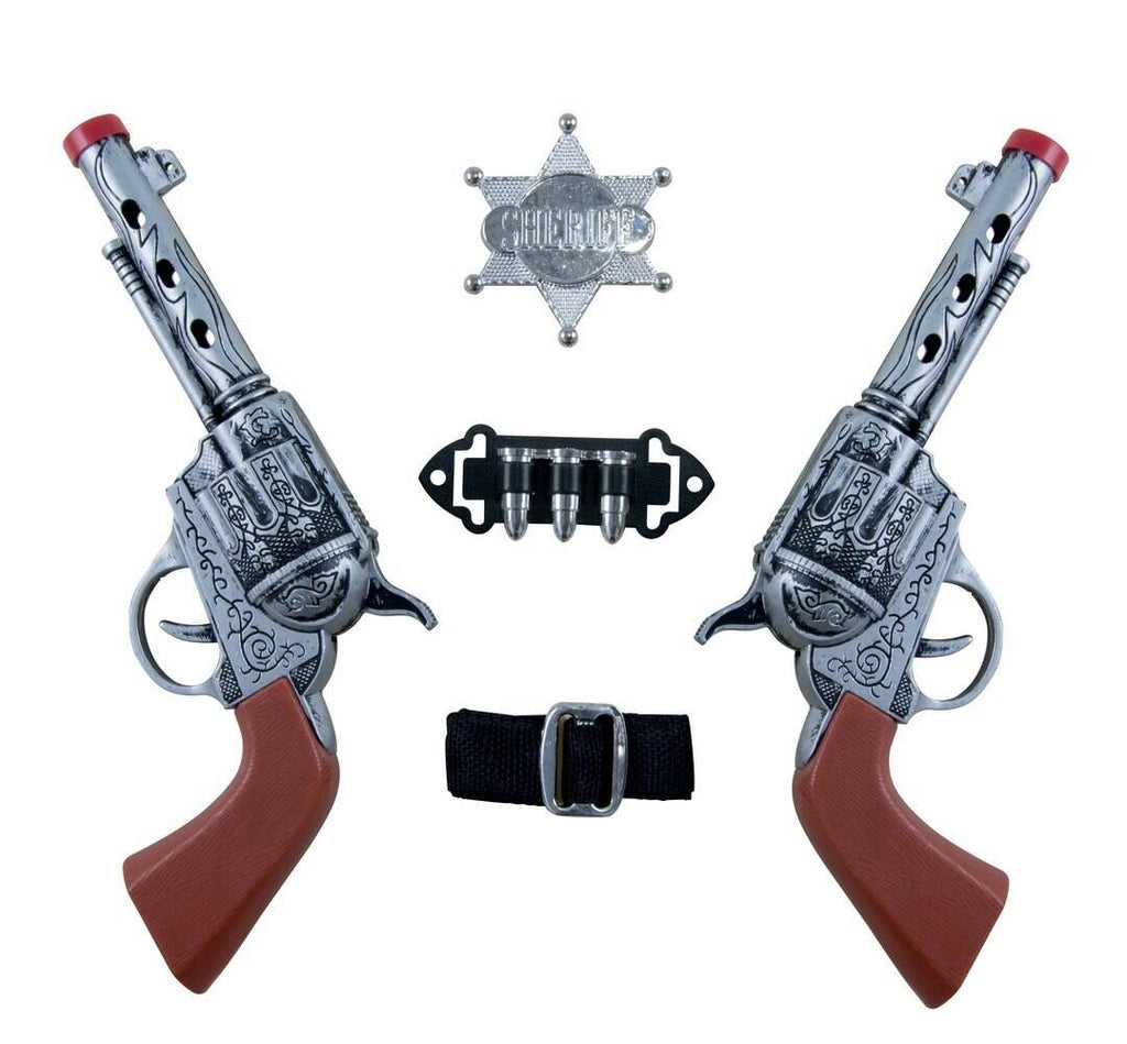 Doppeltes Revolver-Set Cowboy