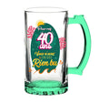 Bierkrug Unisex ab 40 Jahre