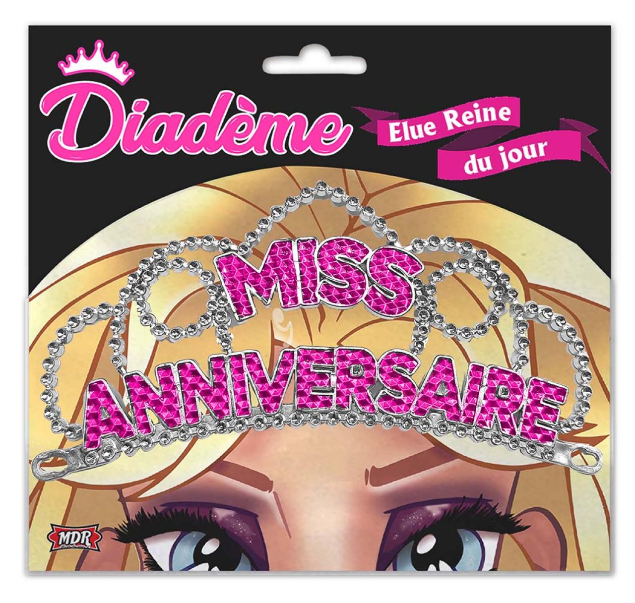 Diadème Miss Fuchsia
