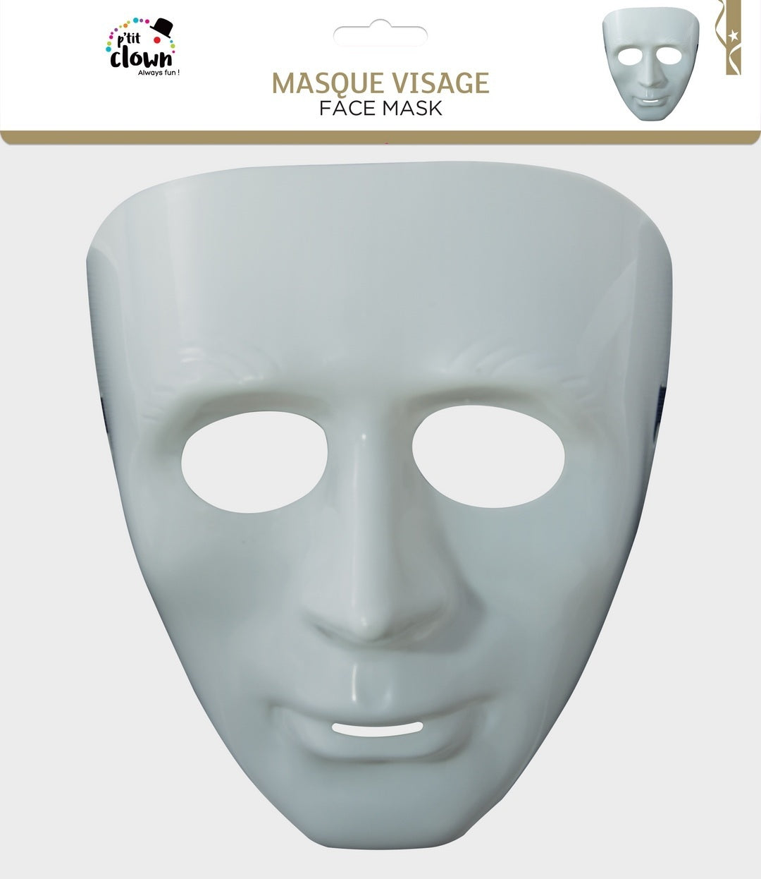 Gesichtsmaske - Erwachsene - weiß