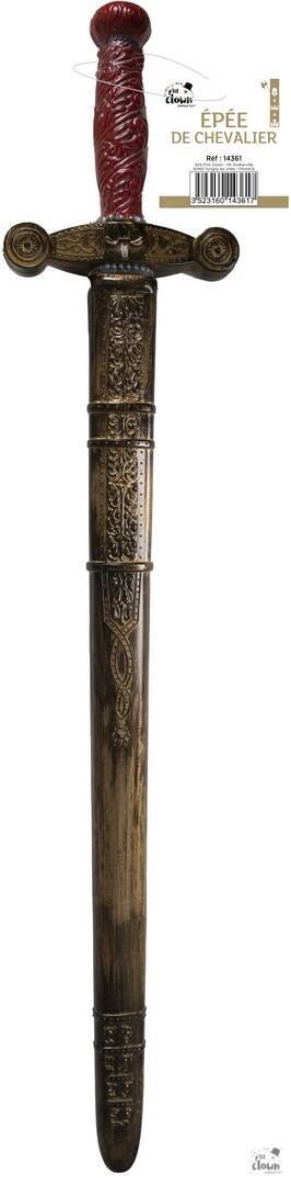 Ritterschwert mit Scheide – 75 cm