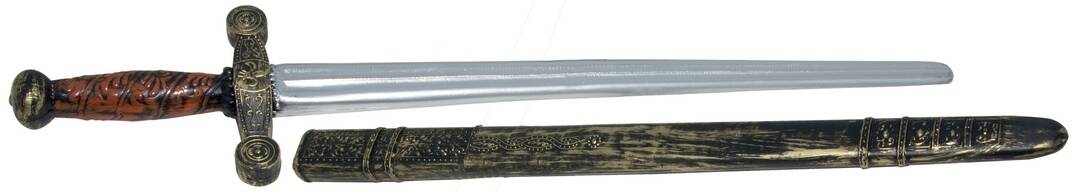 Ritterschwert mit Scheide – 75 cm