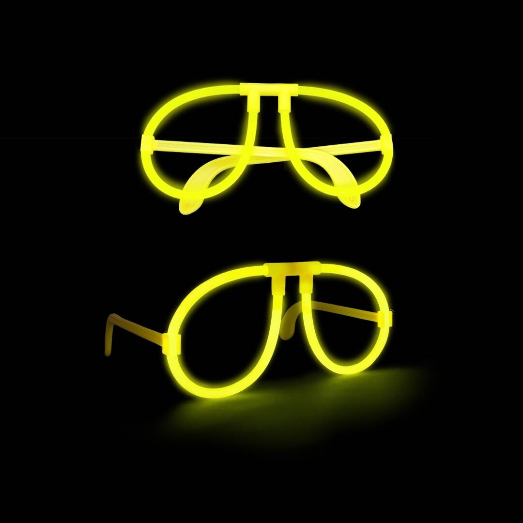 Lunettes fluorescentes