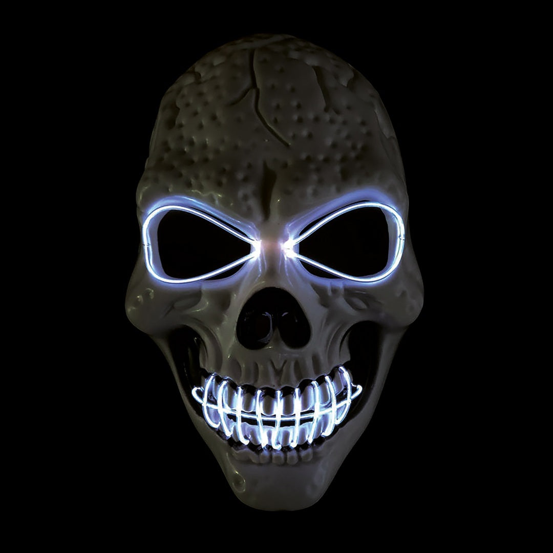 Leuchtende Maske - Erwachsene - Skelett