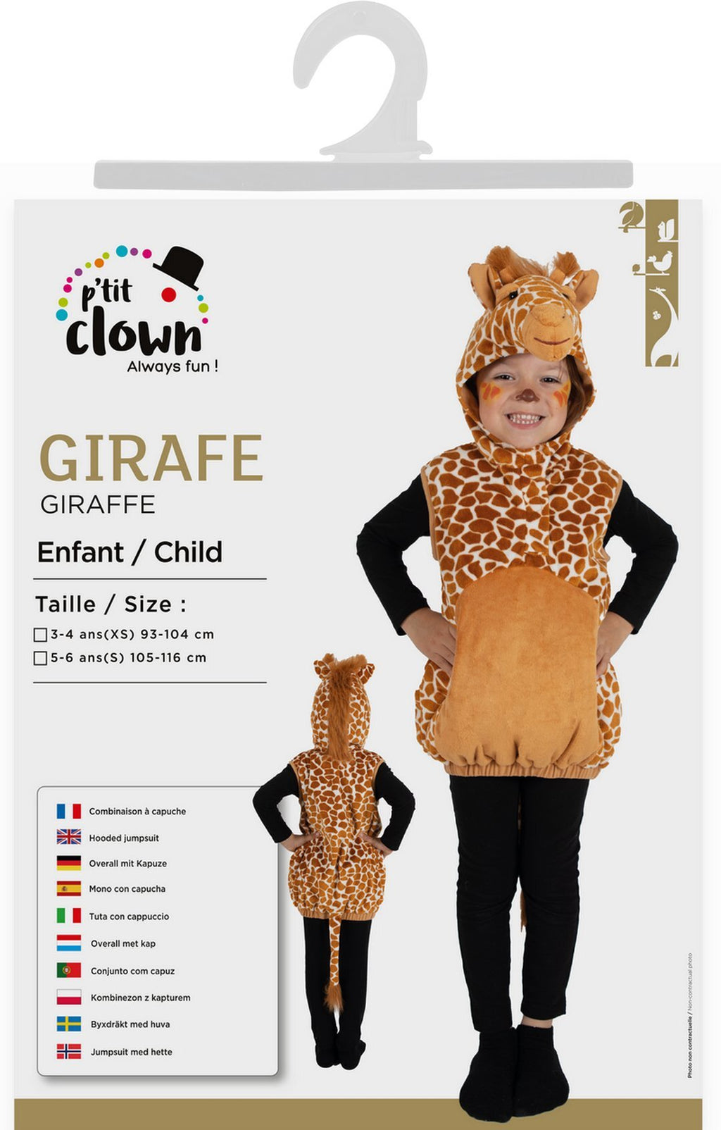 Kostüm Giraffe - Kind