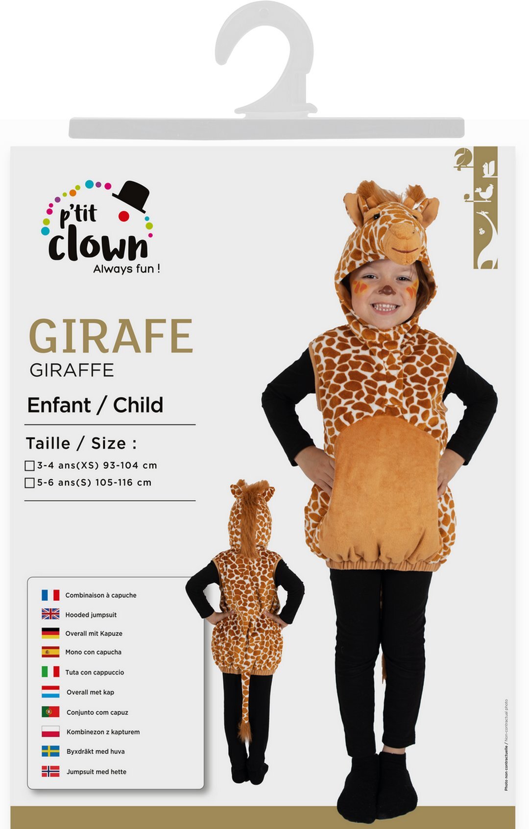 Costume girafe - enfant
