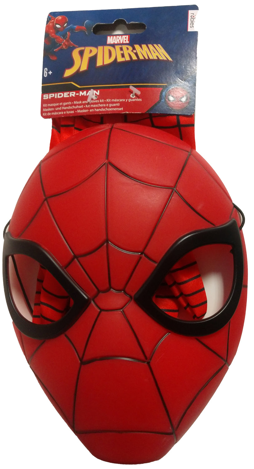 Spider-Man Maske + Handschuhe Set