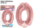 Ballon Géant 88 cm Métallique Rose Gold 0