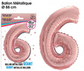 Ballon Géant 88 cm Métallique Rose Gold 6