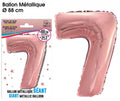 Ballon Géant 88 cm Métallique Rose Gold 7