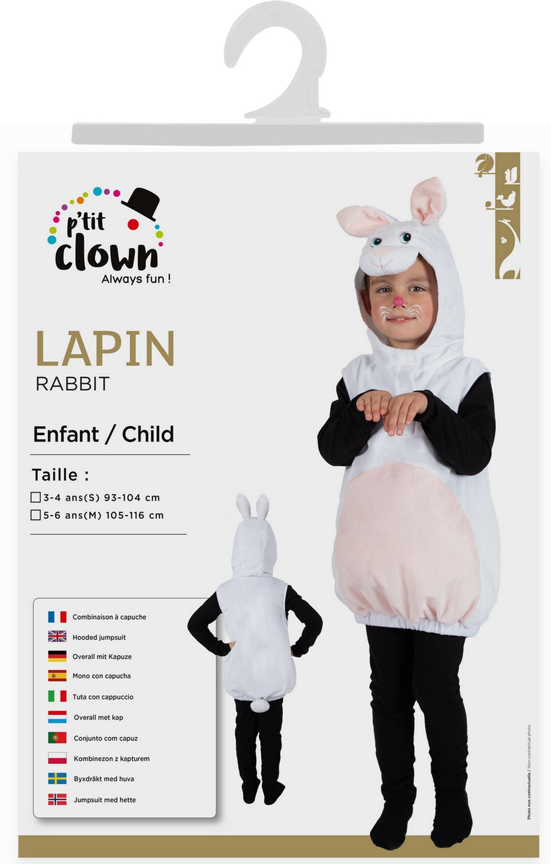 Costume lapin - enfant