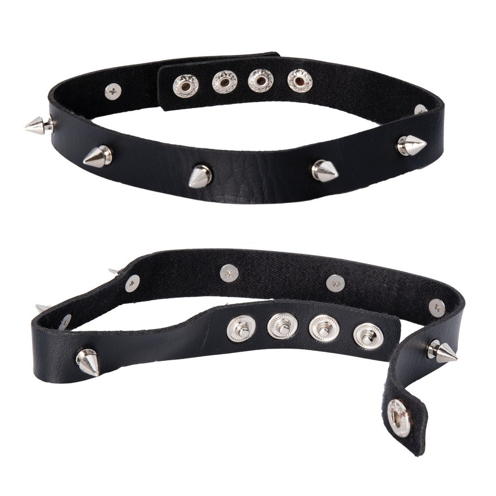 Collier de punk - noir
