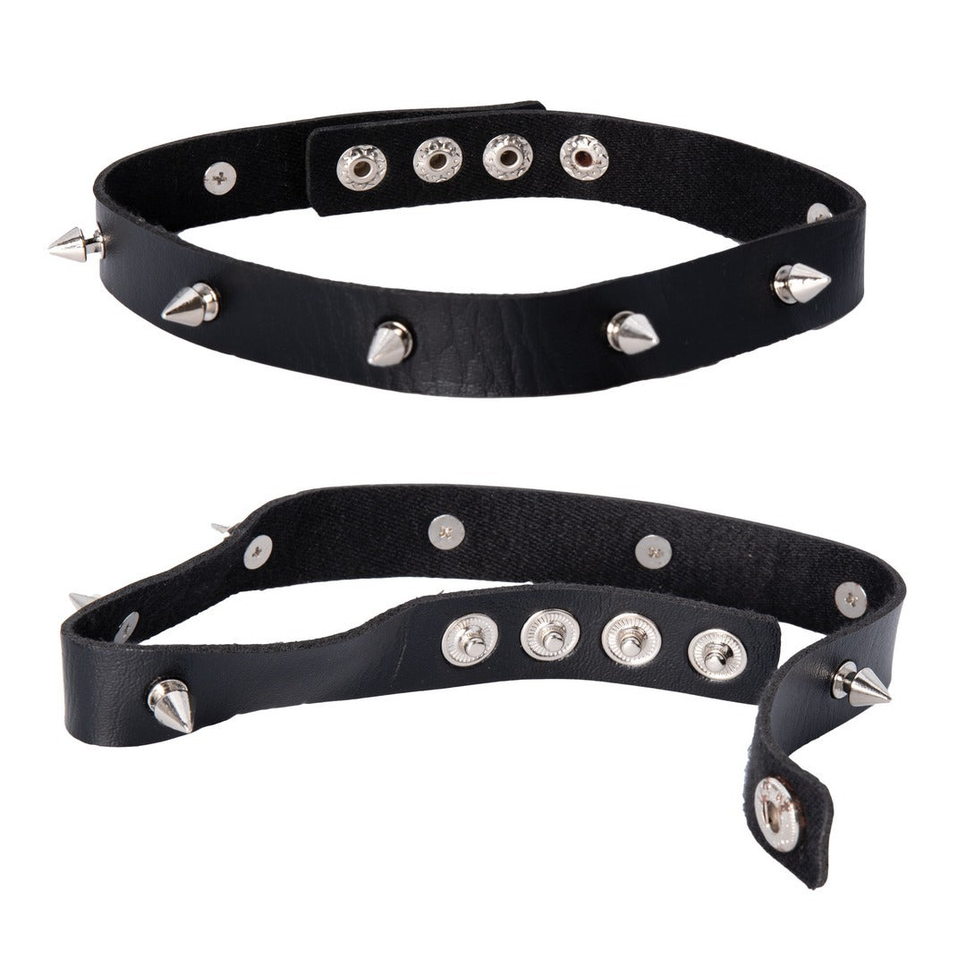 Collier de punk - noir