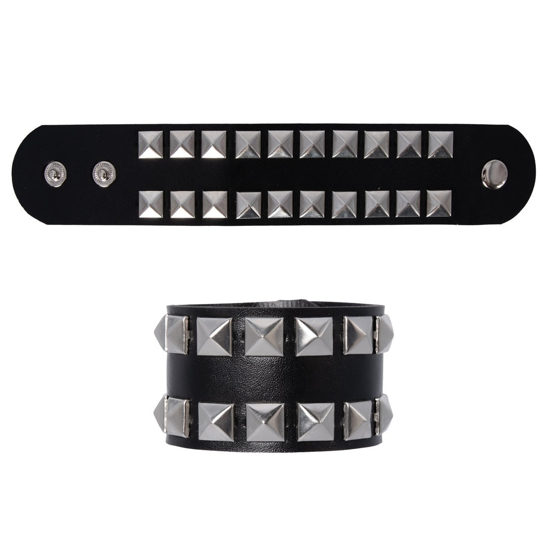 Bracelet punk - noir