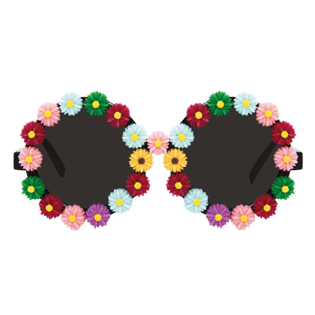 Brille Mini-Blumen – mehrfarbig