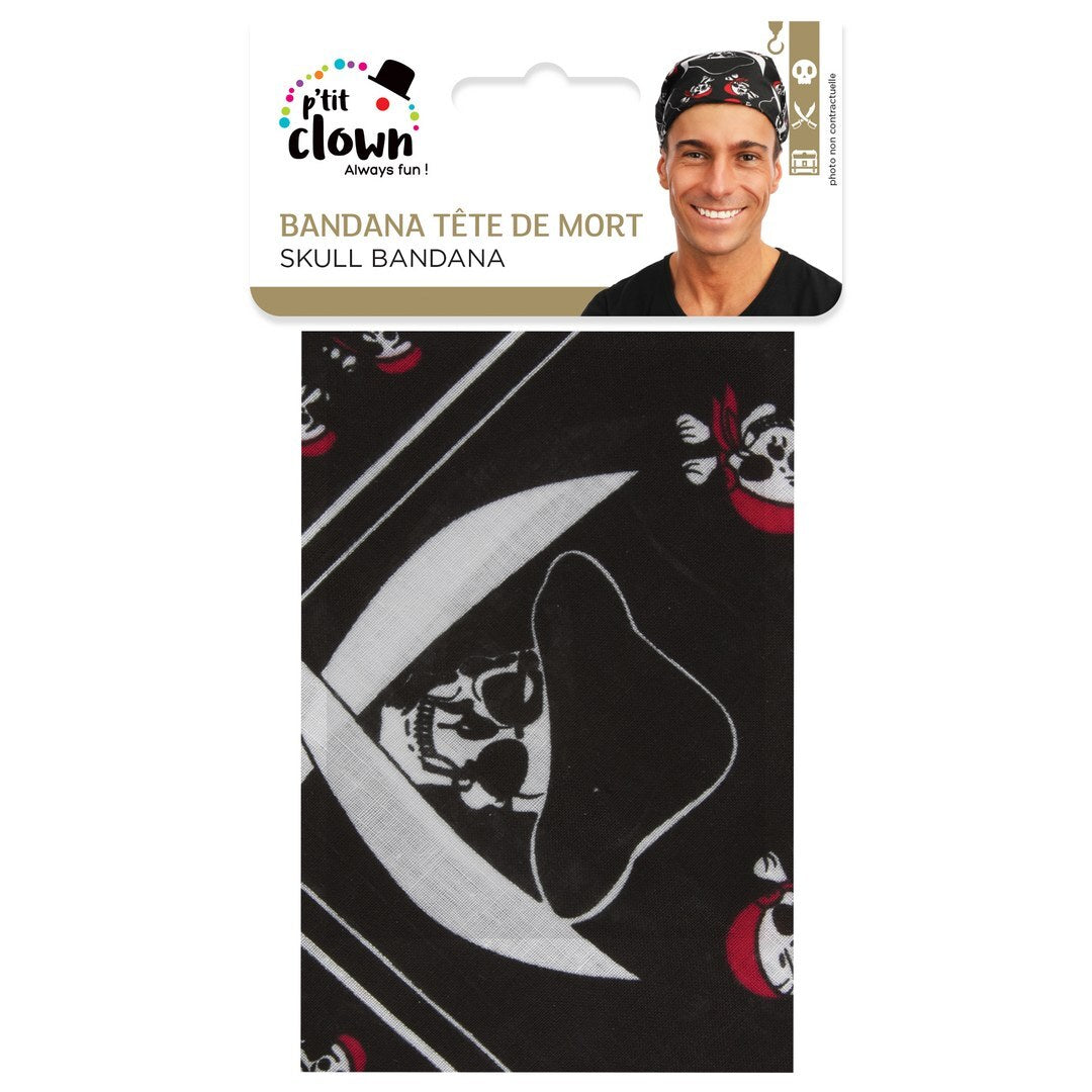 Bandana mit Totenköpfen