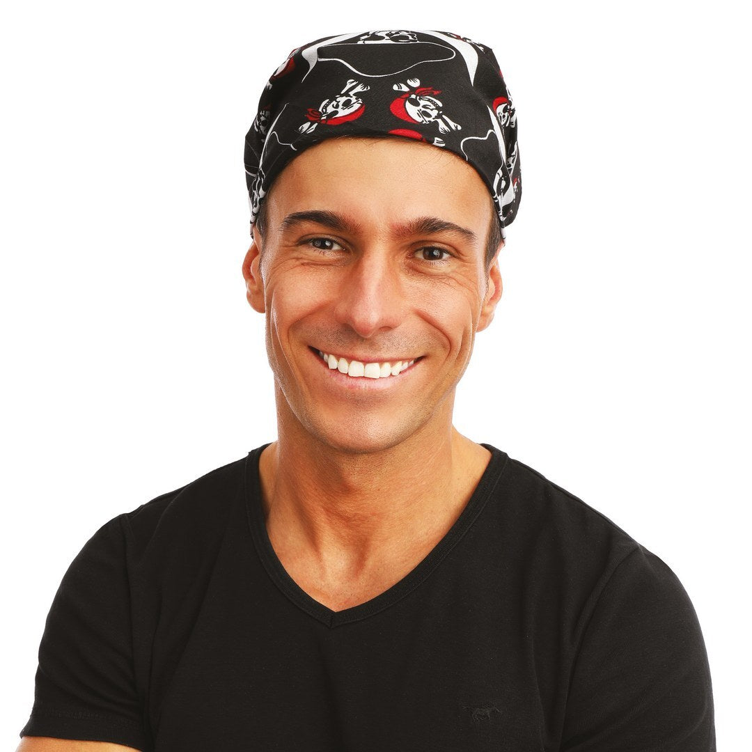 Bandana mit Totenköpfen
