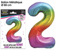 Ballon Géant 88cm Métallique Multicolore 2