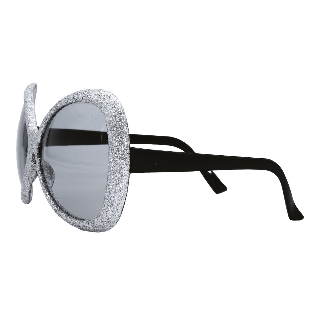 Disco-Fliegenbrille - silber