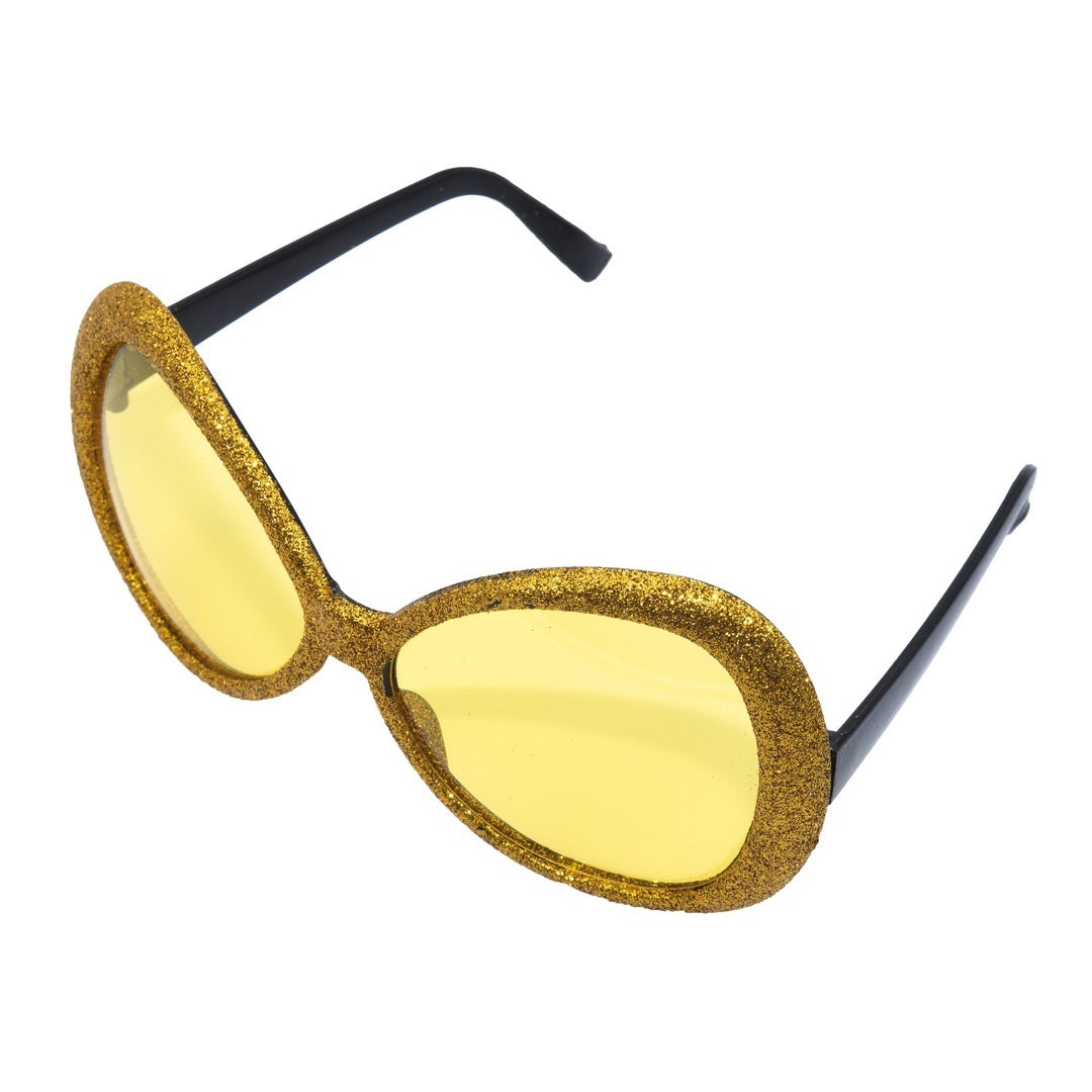 Disco-Fliegenbrille - gold