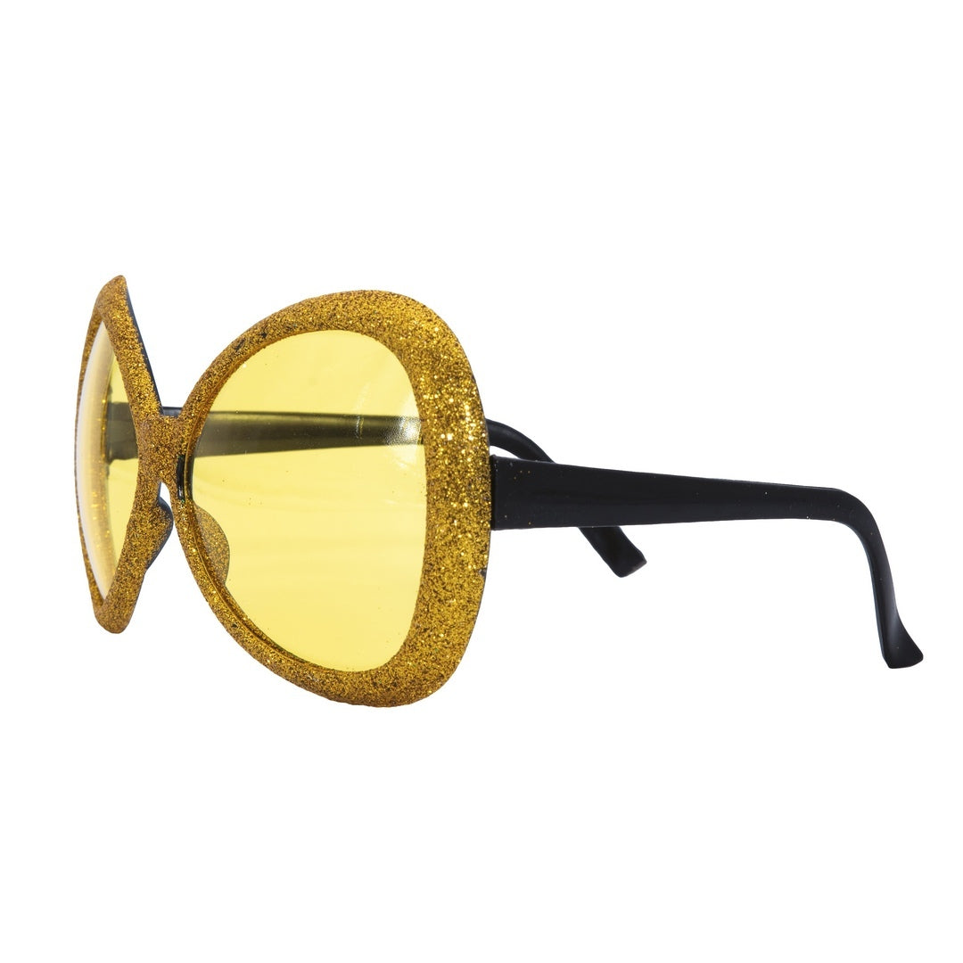 Disco-Fliegenbrille - gold