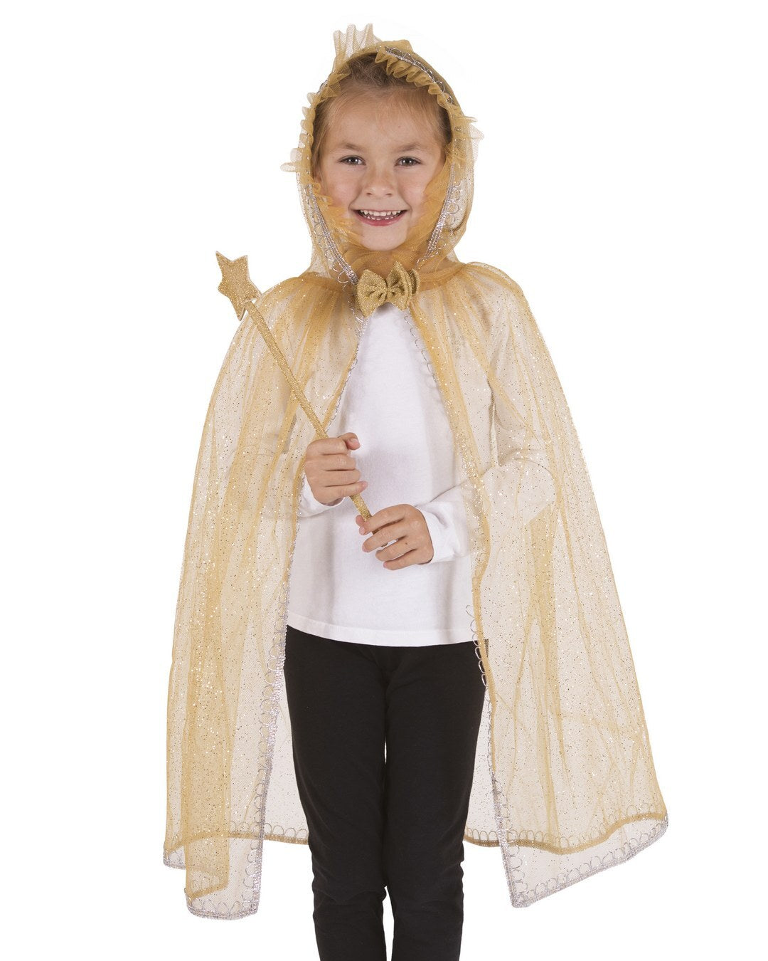 Prinzessinnen-Set – Kind – Gold – Einheitsgröße