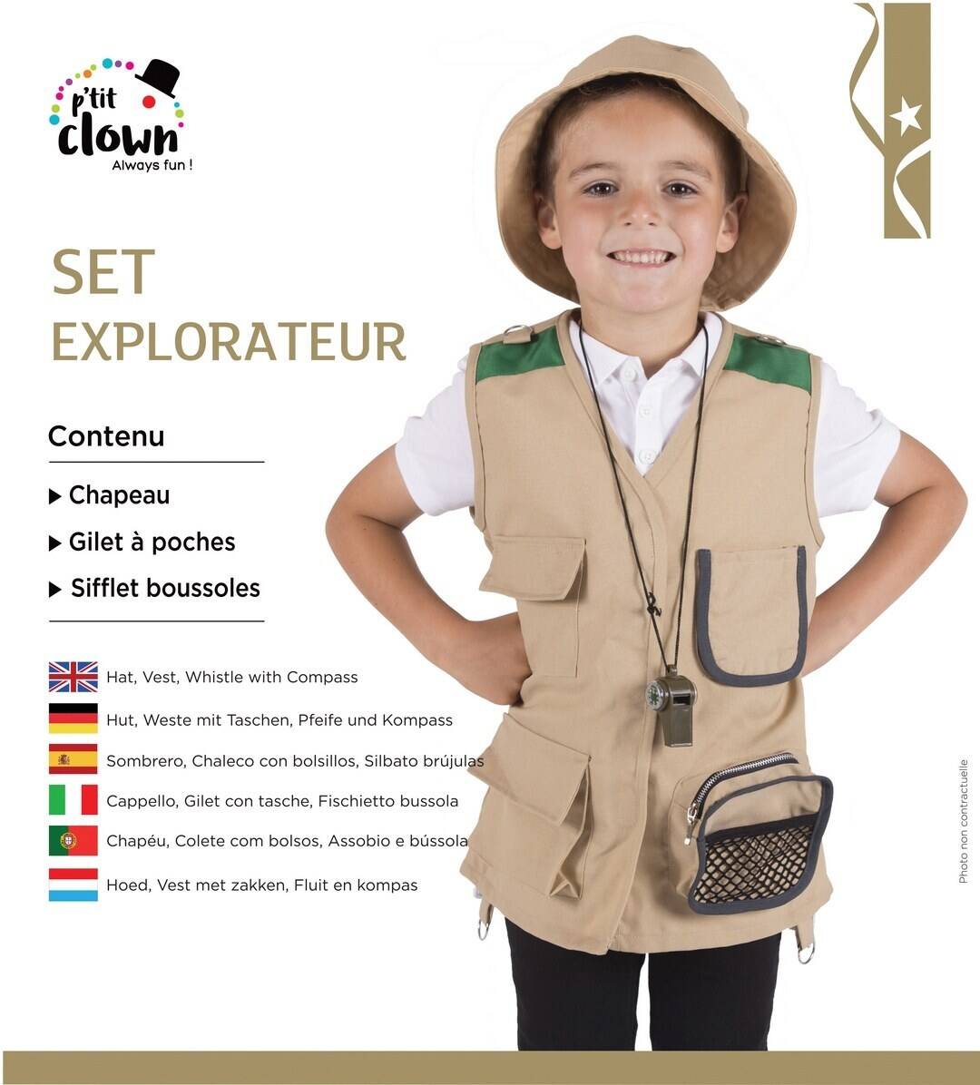 Set explorateur - enfant - taille unique