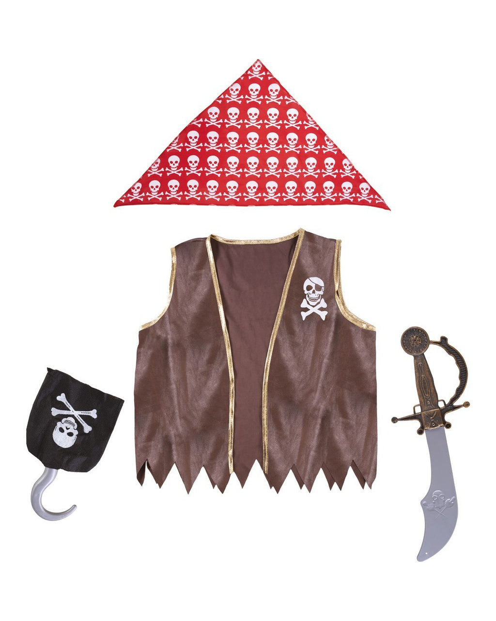 Set pirate - enfant - taille unique