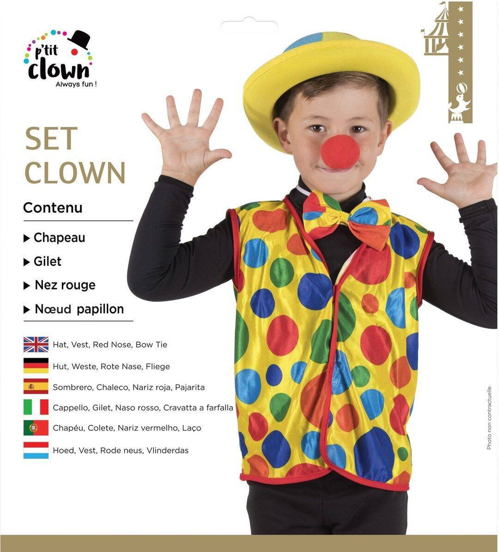 Set clown - enfant - taille unique