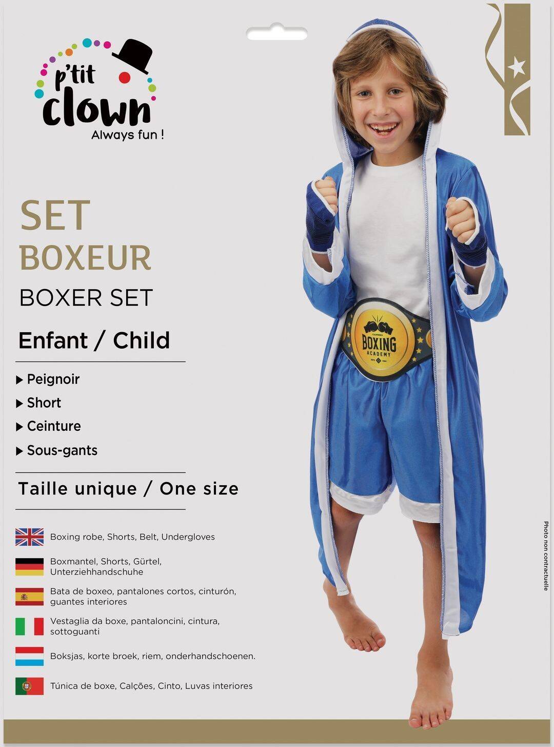Set boxeur - enfant - taille unique