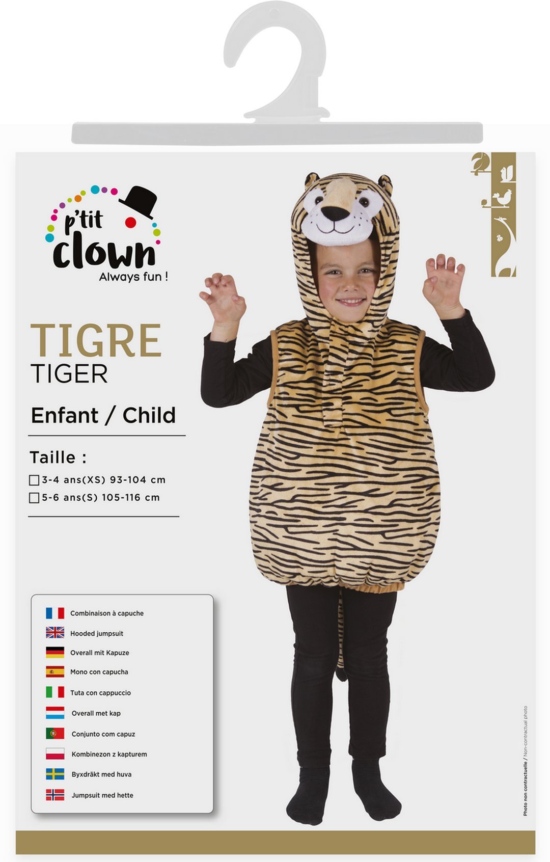Costume tigre - enfant