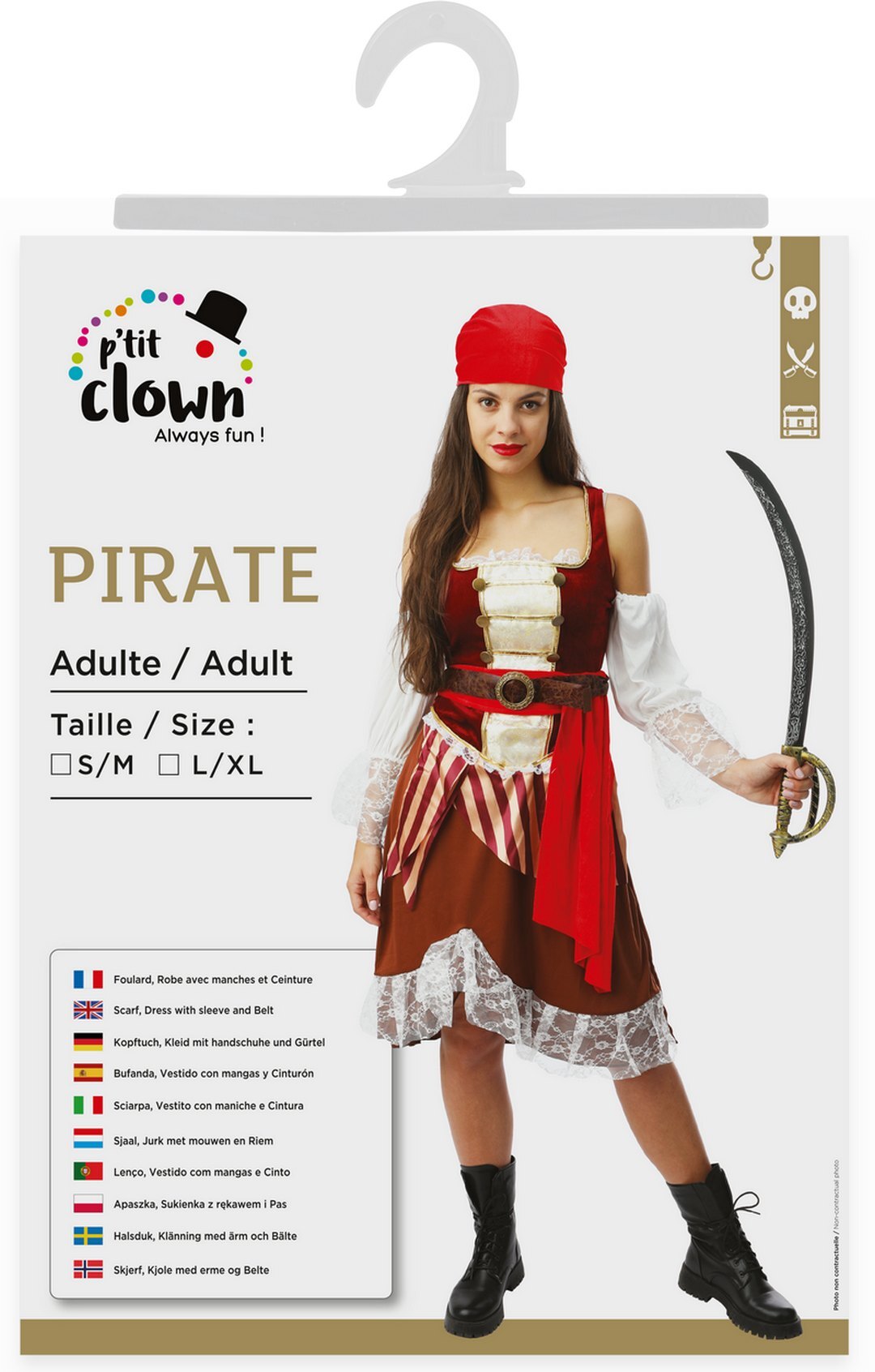 Piratenkostüm Deluxe - Damen