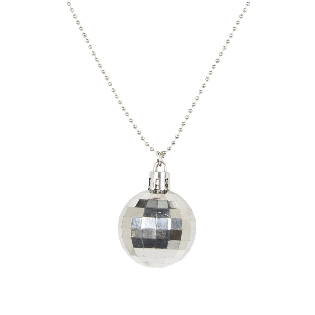 Disco-Kugelkette – silber