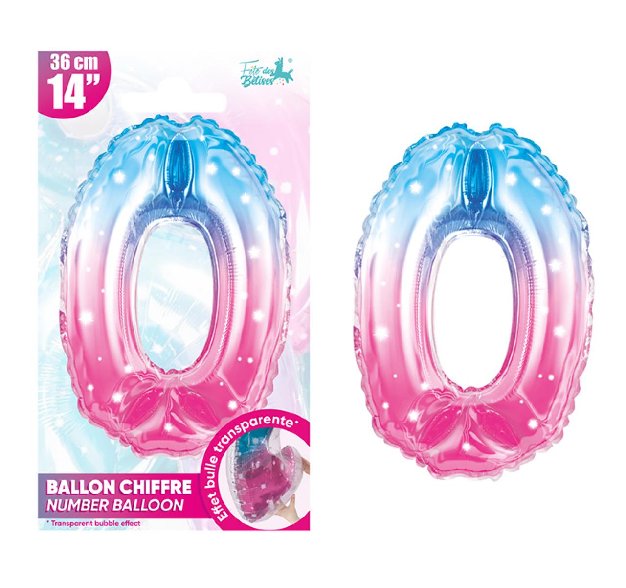 METALLISCHER FEENBALLON 0