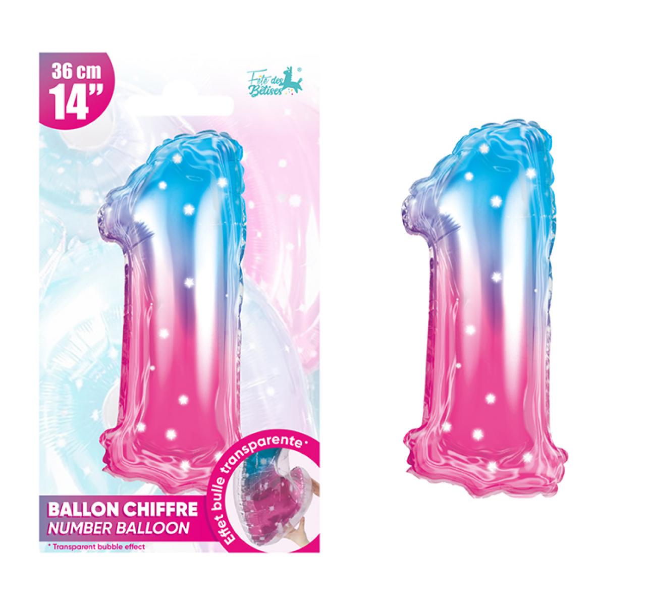 BALLON METALLIQUE FEERIQUE 1