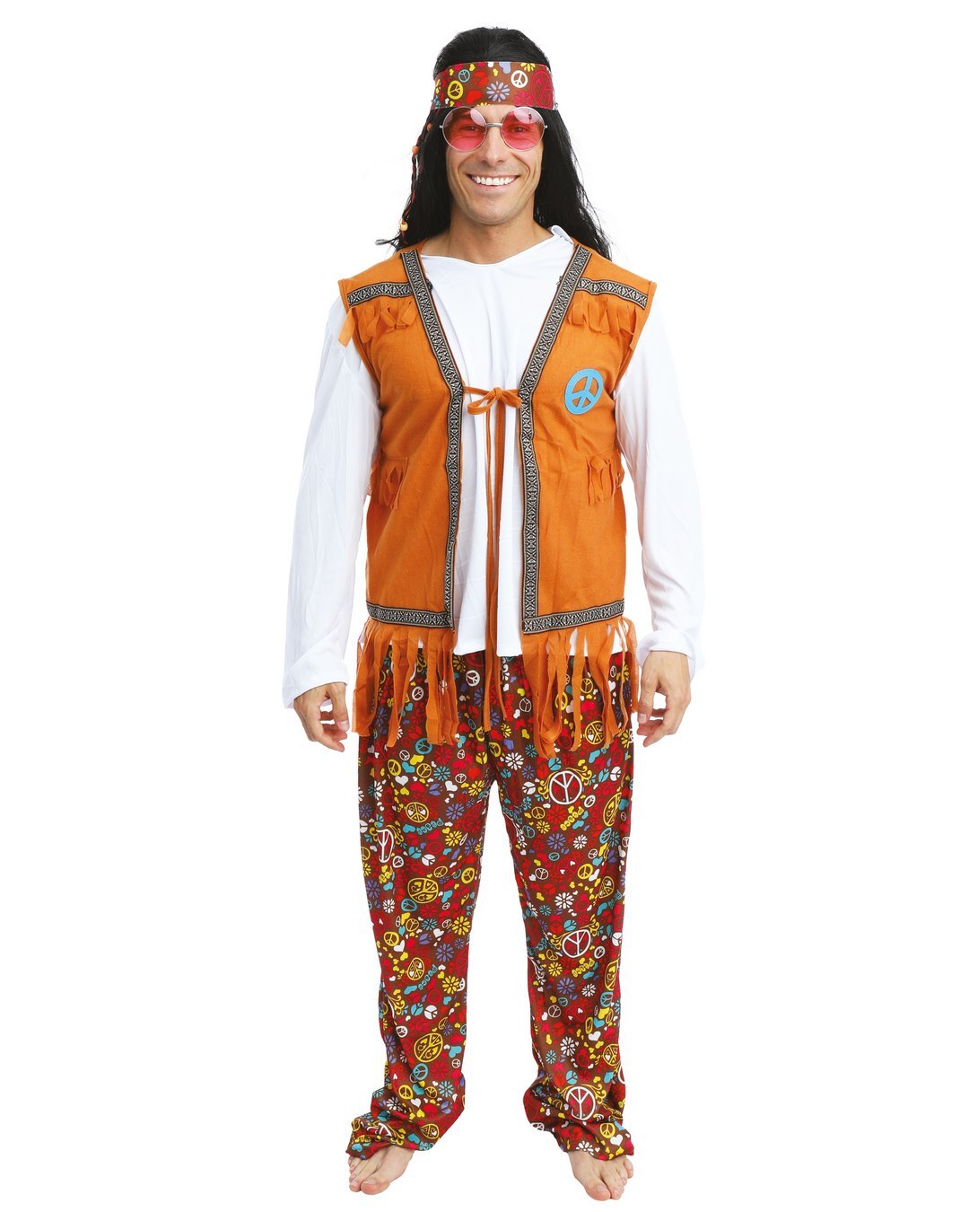 Costume hippie - adulte homme
