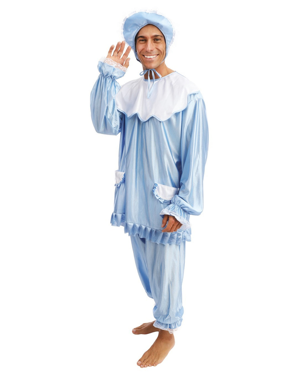 Kostüm Baby - Erwachsene - blau