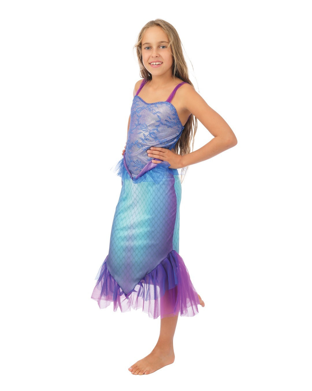 Costume sirène - turquoise - enfant
