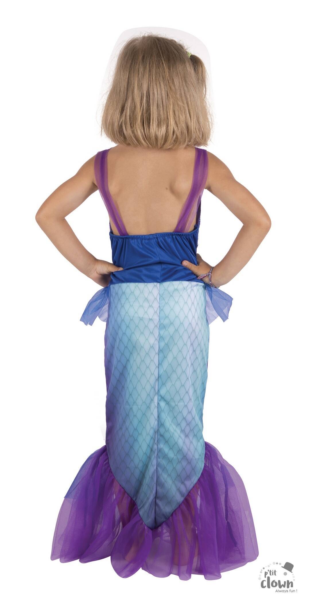 Costume sirène - turquoise - enfant