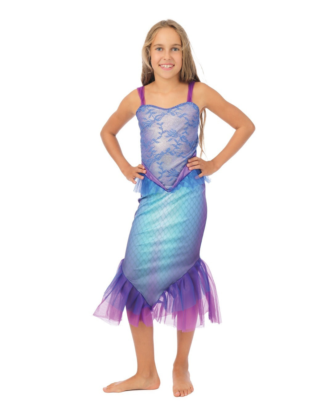Costume sirène - turquoise - enfant
