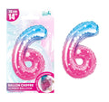 FEEHAFTES METALLBALLON 6