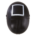 Schwarze quadratische Maske