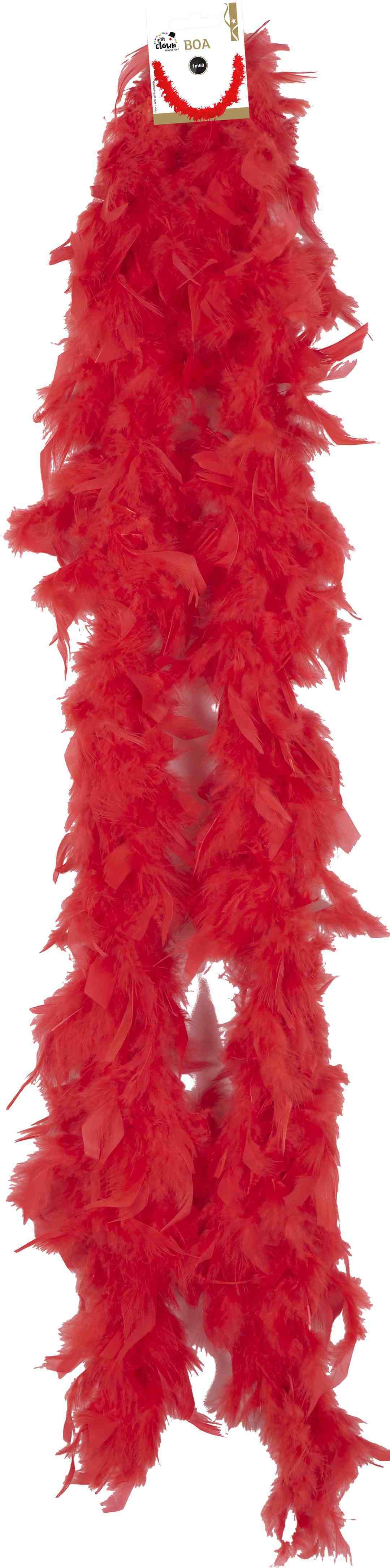 Boa-Federn - rot