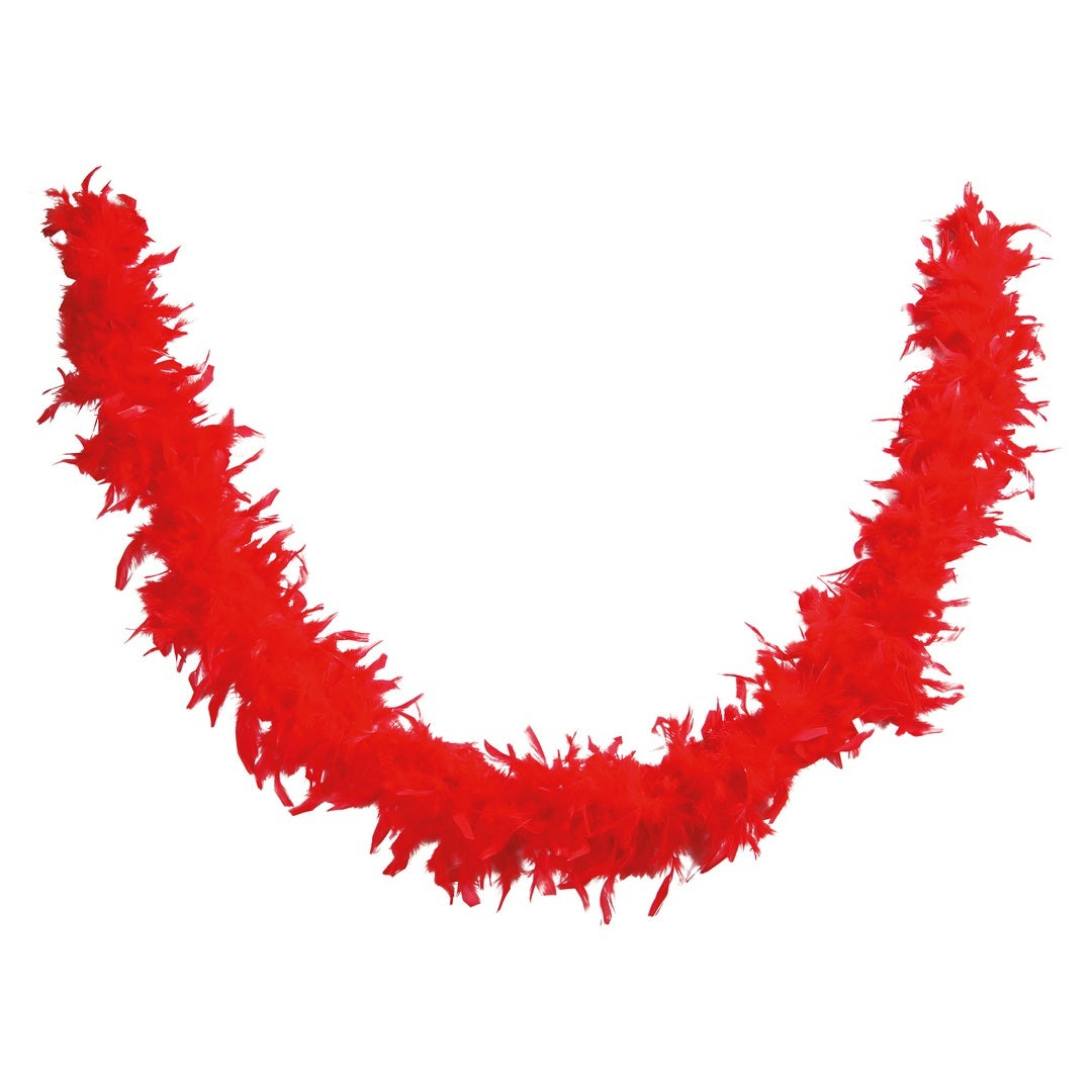 Boa-Federn - rot