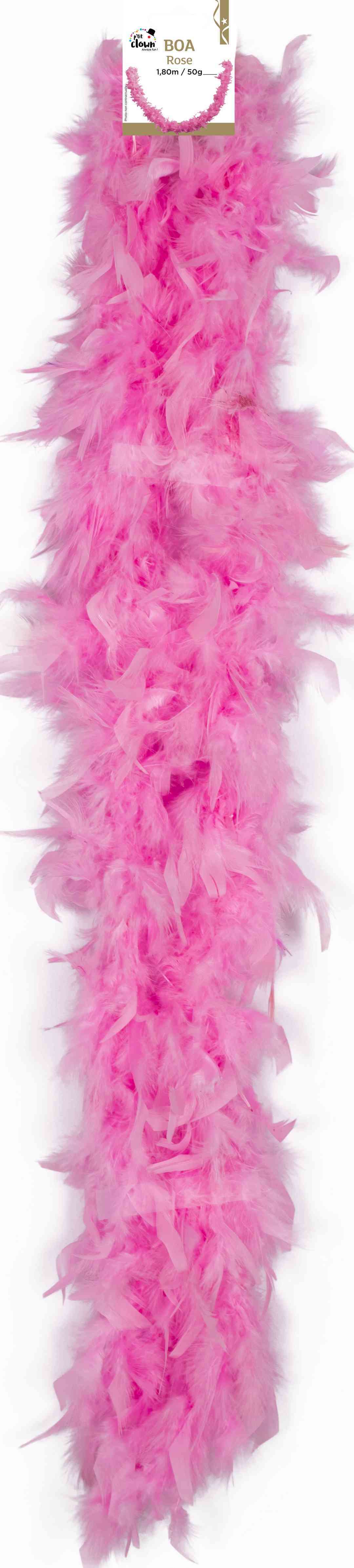 Boa plumes - rose